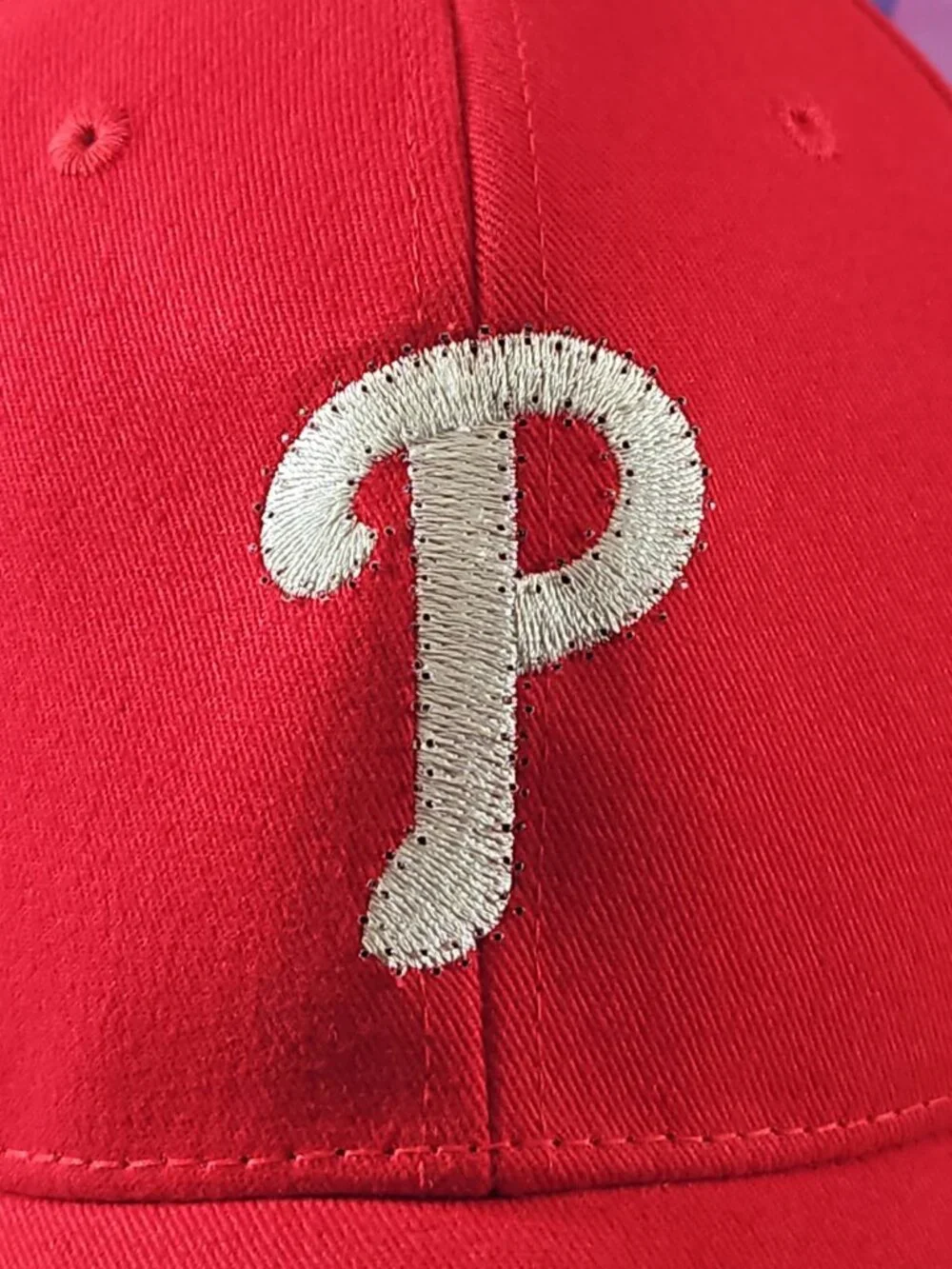 Philadelphia Phillies Lightwear Light-Up Hat Adjustable Hook and Loop Design Red